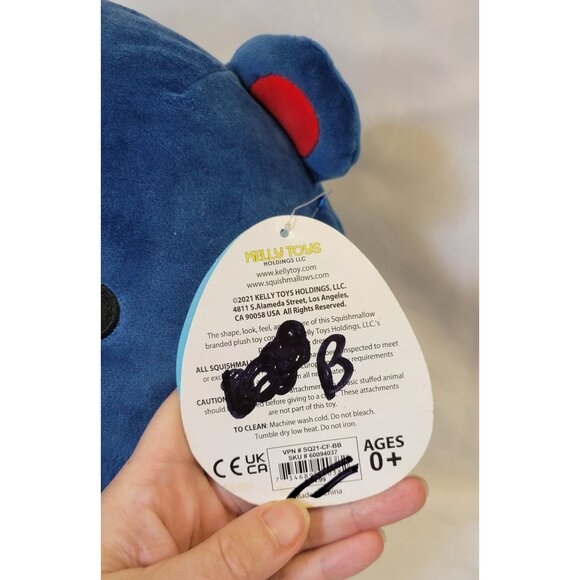 NWT Exclusive Cedar Point Rider Blue Bear Squishmallow Plush P1 - Picture 6 of 9
